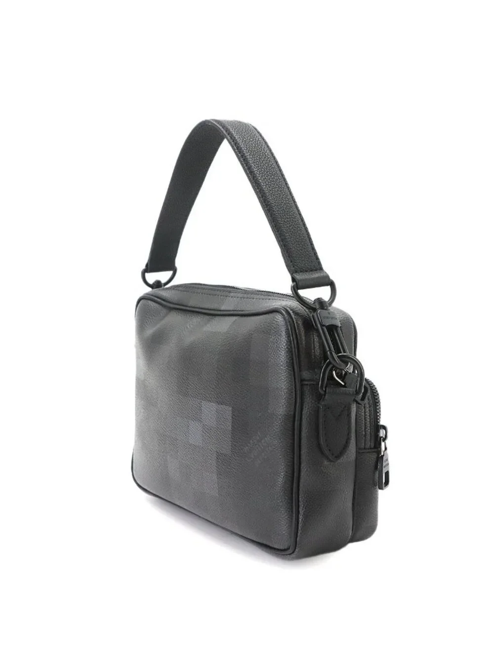 Louis Vuitton Damoflage Black Nile Messenger Bag 2-Way
